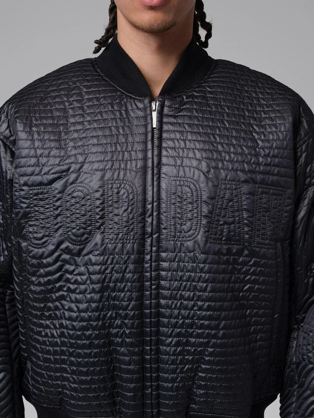 Nike Air Jordan Flight Black Quilted Bomber Jacket Men’s XL NWT